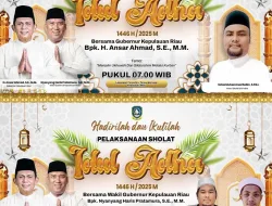 Idul Adha 1446 H Kepri Gubernur Ansar Akan Jadi Khotib di Lapangan Pamedan