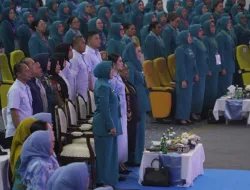 Ketua TPP PKK Kabupaten Asahan Ikuti Puncak Peringatan Hari Kesatuan Gerak ke-53
