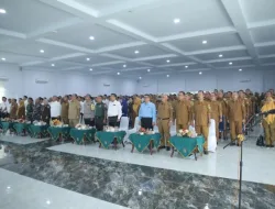 Bupati Asahan Ikuti Peluncuran Kelembagaan 80.000 Koperasi Merah Putih