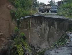 Bupati Asahan Tinjau Jalan Longsor dan Progres Perbaikan Infrastruktur di Kecamatan BP Mandoge