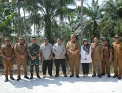 Bupati Asahan Dampingi Plt Dirjen Perkebunan Kementan RI Tinjau Lokasi Cetak Sawah di Desa Silo Bonto