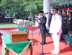 Bupati Asahan Pimpin Upacara Penaikan Bendera HUT ke-80 RI