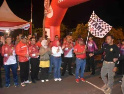 Ajang Gerak Jalan 45 KM di Tanjungpinang Kembali Hidupkan Semangat Warga