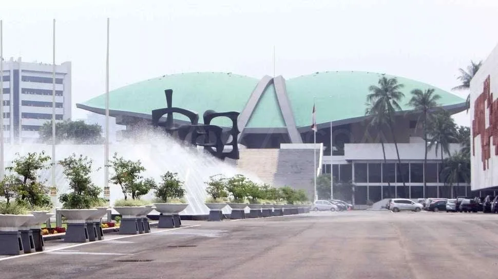 Gedung DPRRI Ilustrsi