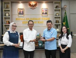 Silaturahmi Kepala dan Waka BP Batam Bersama Kajati Kepri