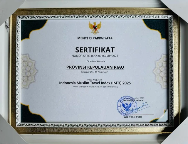 Kepri menjadi percontohan