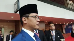 Menlu Sugiono saat menggantikan sekaligus mewakili Presiden Prabowo Subianto pada rangkaian kegiatan KTT ASEAN di Kuala Lumpur, Malaysia.
