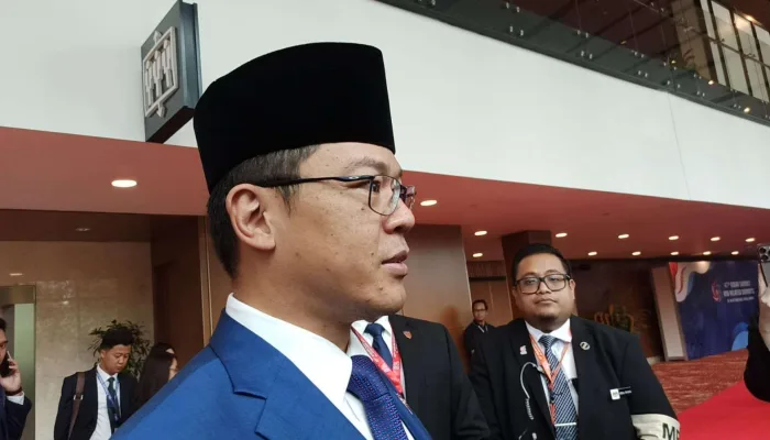 Menlu Sugiono saat menggantikan sekaligus mewakili Presiden Prabowo Subianto pada rangkaian kegiatan KTT ASEAN di Kuala Lumpur, Malaysia.