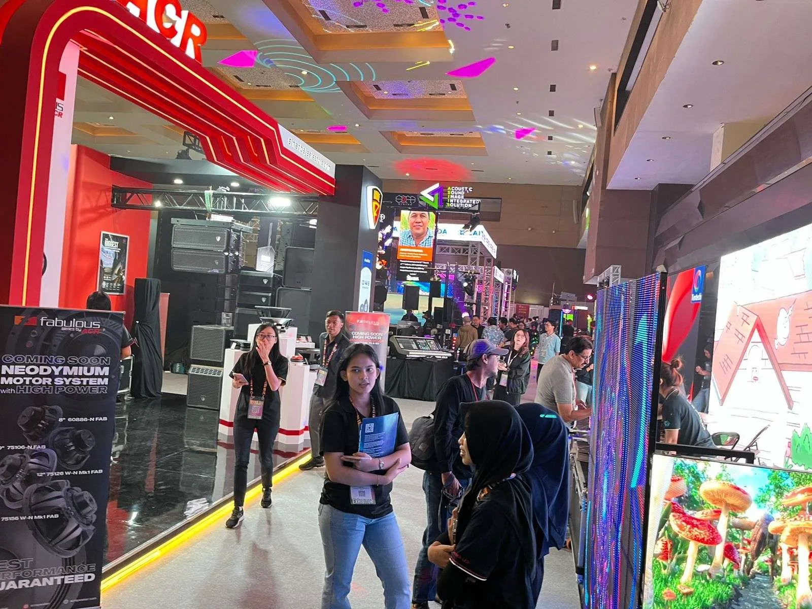 Pameran Pro AVL 2025 yang diselenggarakan di Jiexpo Kemayoran, Jakarta.