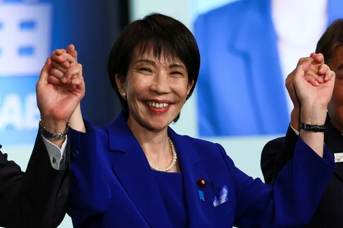 Ketua Partai Demokrat Liberal (LDP) Sanae Takaichi sekaligus calon PM Jepang Foto: REUTERS/Kim Kyung-Hoon
