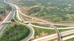 Jalan Tol Japek II Selatan, salah satu proyek strategis nasional yang melintasi wilayah Karawang.