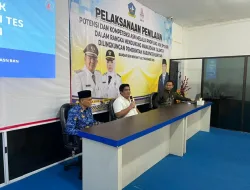 Bupati Roby Tinjau Pelaksanaan Penilaian Potensi dan Kompetensi Pegawai Lewat Profiling ASN