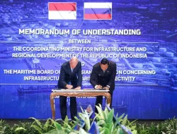 Indonesia–Rusia Teken MoU Perkuat Kerja Sama Infrastruktur dan Konektivitas Maritim