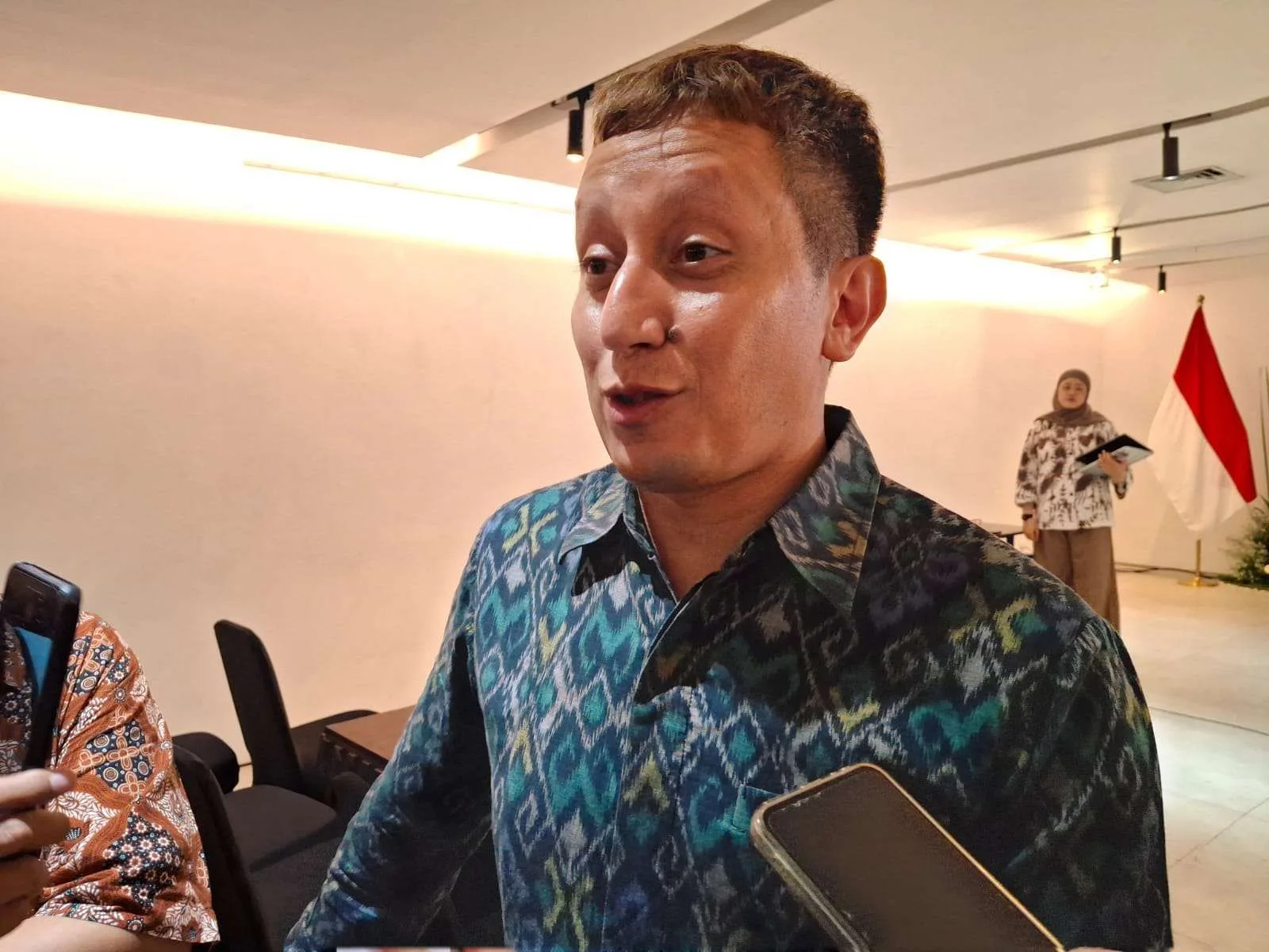 Juru Bicara II Kemlu RI, Nabyl Mulachela saat ditemui di Jakarta, Rabu (26/11/2025).