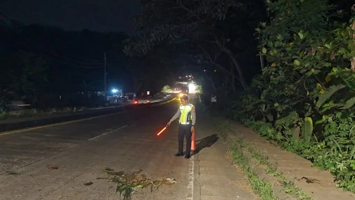 foto lokasi kecelakaan
