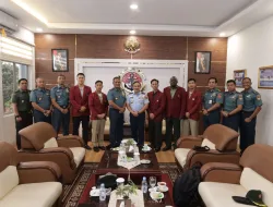 Kodaeral IV Batam Terima Audiensi Mahasiswa Internasional UNHAN RI