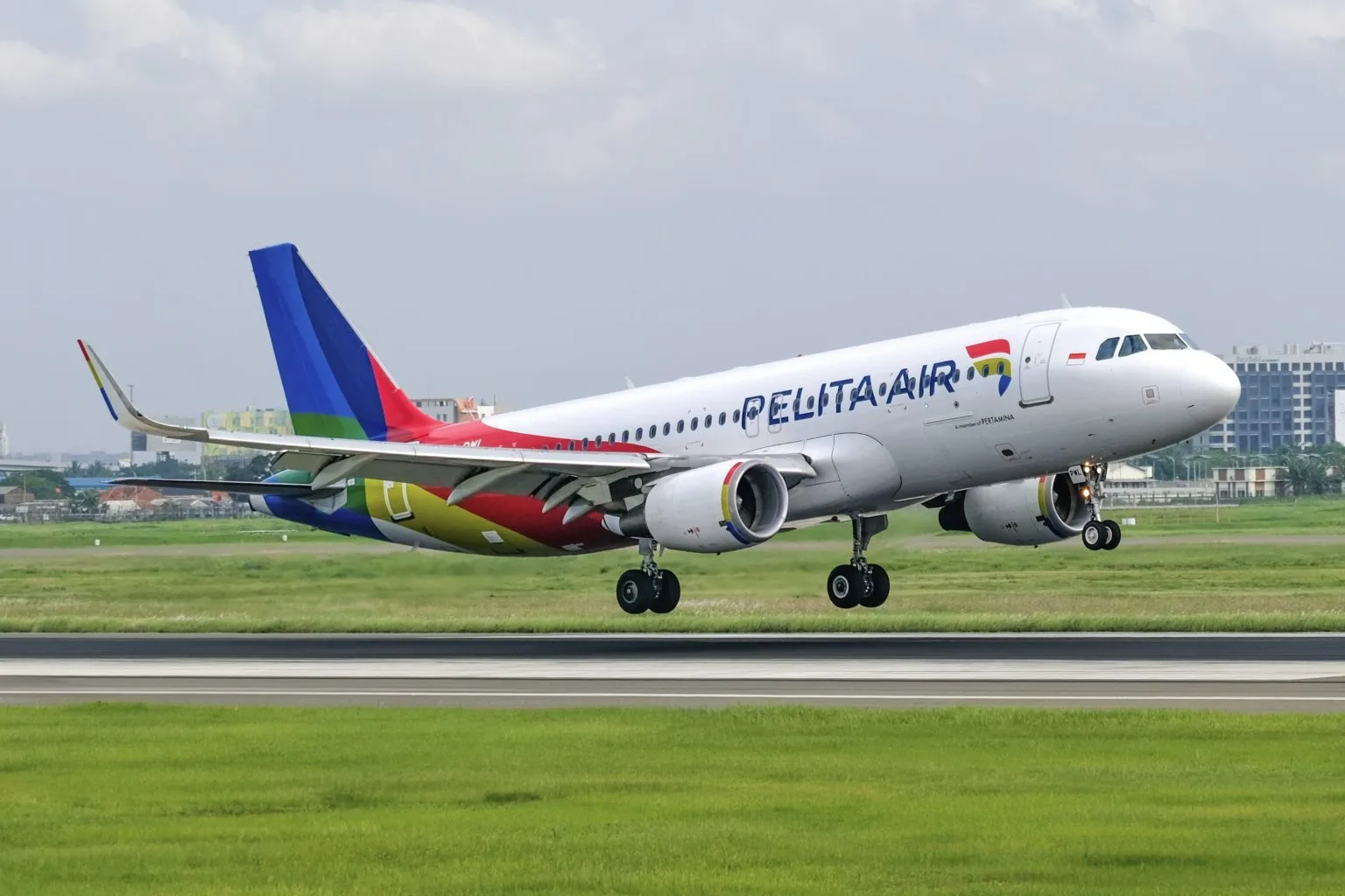 Ilustrasi Pesawat Pelita Air.