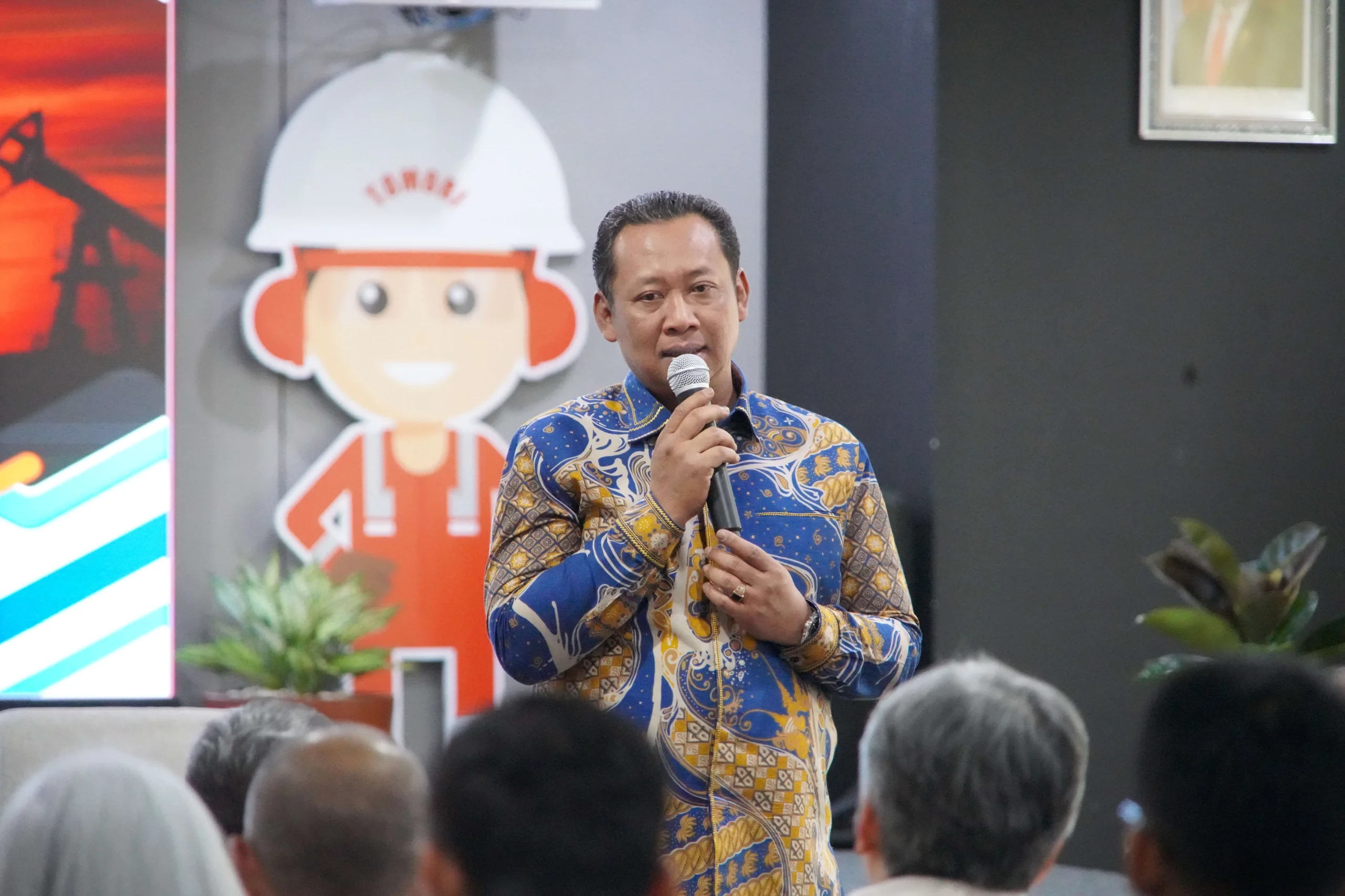 Wakil ketua KPK Fitroh Rohcahyanto.