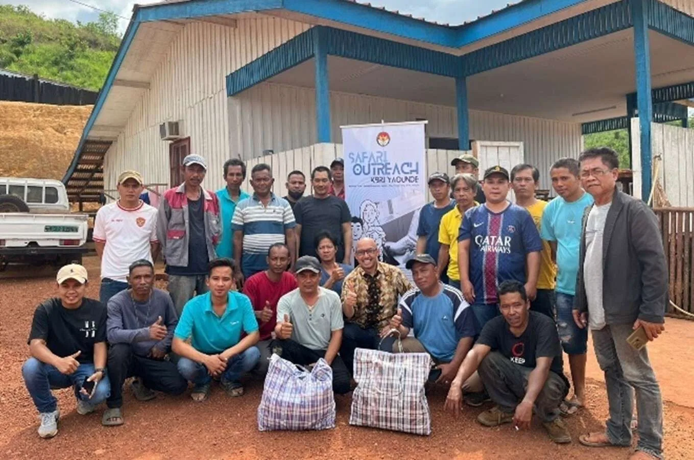 Safari Outreach KBRI Yaoundé kembali menjangkau ratusan WNI di Afrika Tengah, kali ini yang bekerja di Republik Kongo pada 30 November-5 Desember 2025.