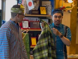 Tenun Buton Tengah “Kamoohu” Tampil di Osaka, Jepang