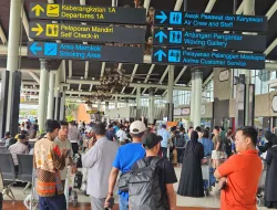 Bandara Soetta Tunda 58 Penerbangan Akibat Cuaca Buruk