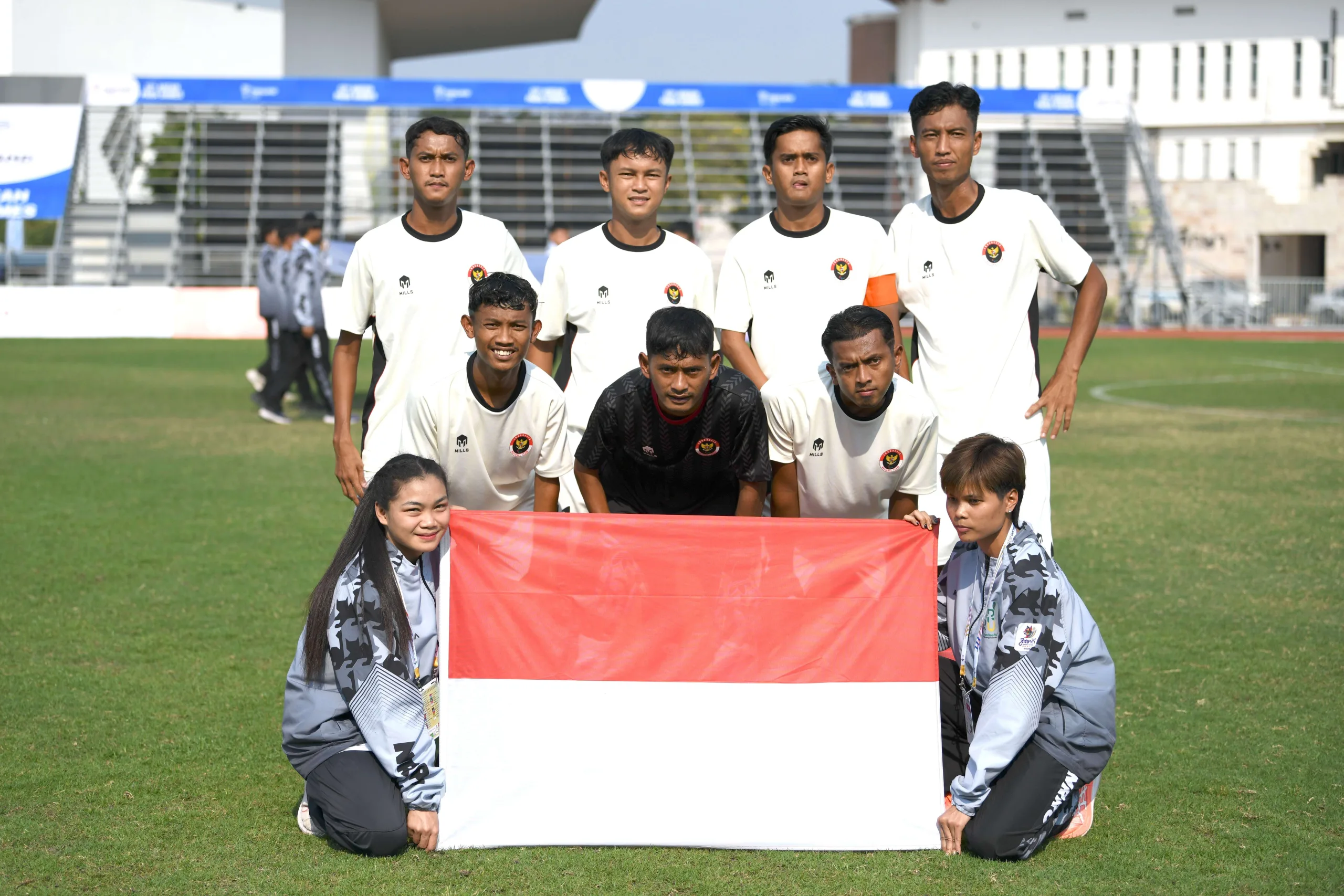 Inilah tim sepak bola cerebral palsy (CP) Indonesia pada ajang ASEAN Para Games 2025.