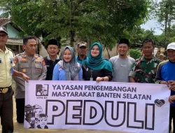 YPMBS dan Jababeka Salurkan Bantuan Banjir untuk Warga Pandeglang