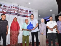 Ramadhan berbagi:Andre Rosiade Salurkan 5.000 Paket Sembako untuk Warga Sawahlunto