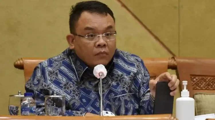 Ketua Komisi VII DPR RI, Saleh Partaonan Daulay saat rapat di Komisi.