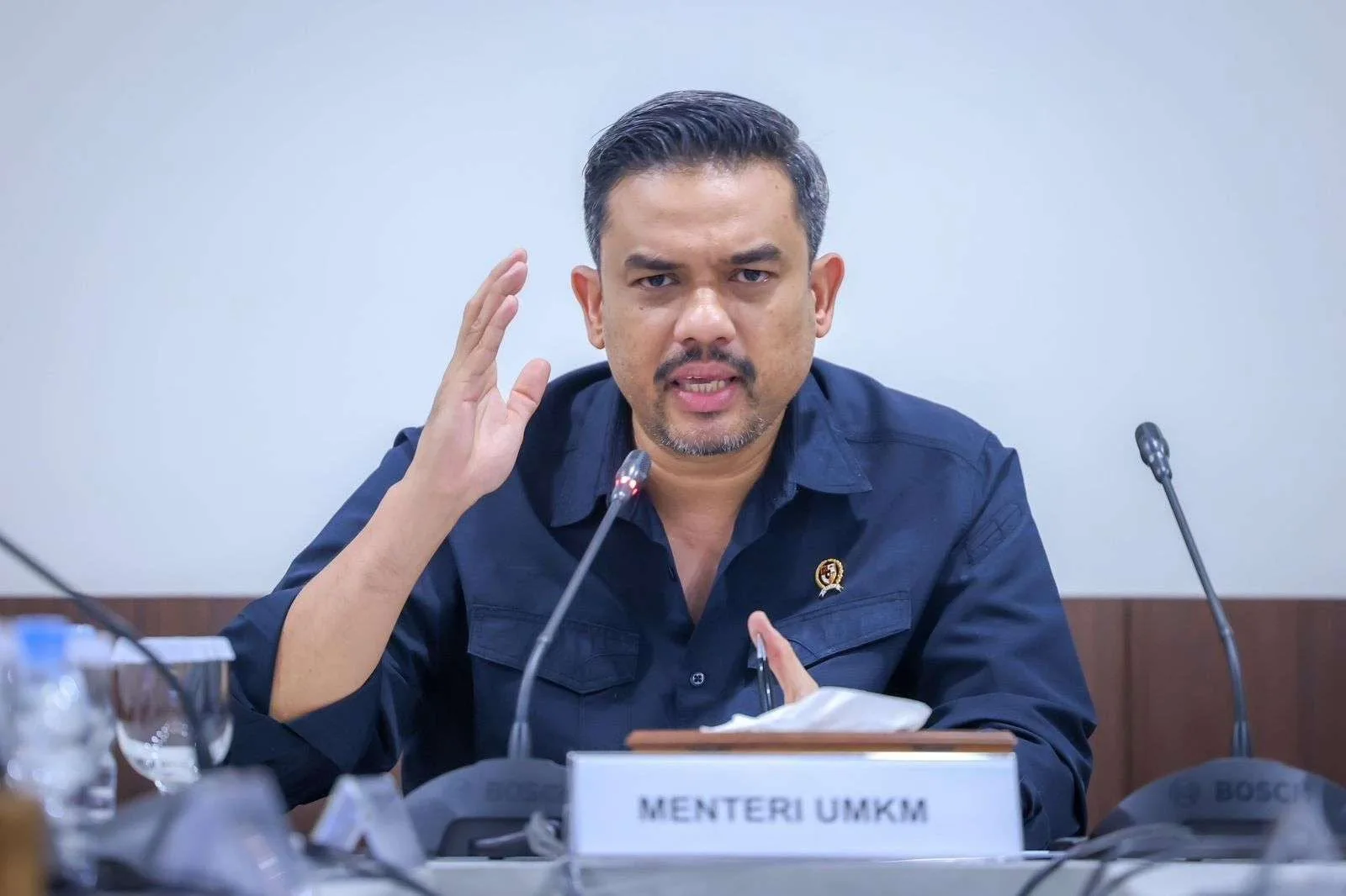 Menteri UMKM Maman Abdurrahman saat berada di Jakarta.