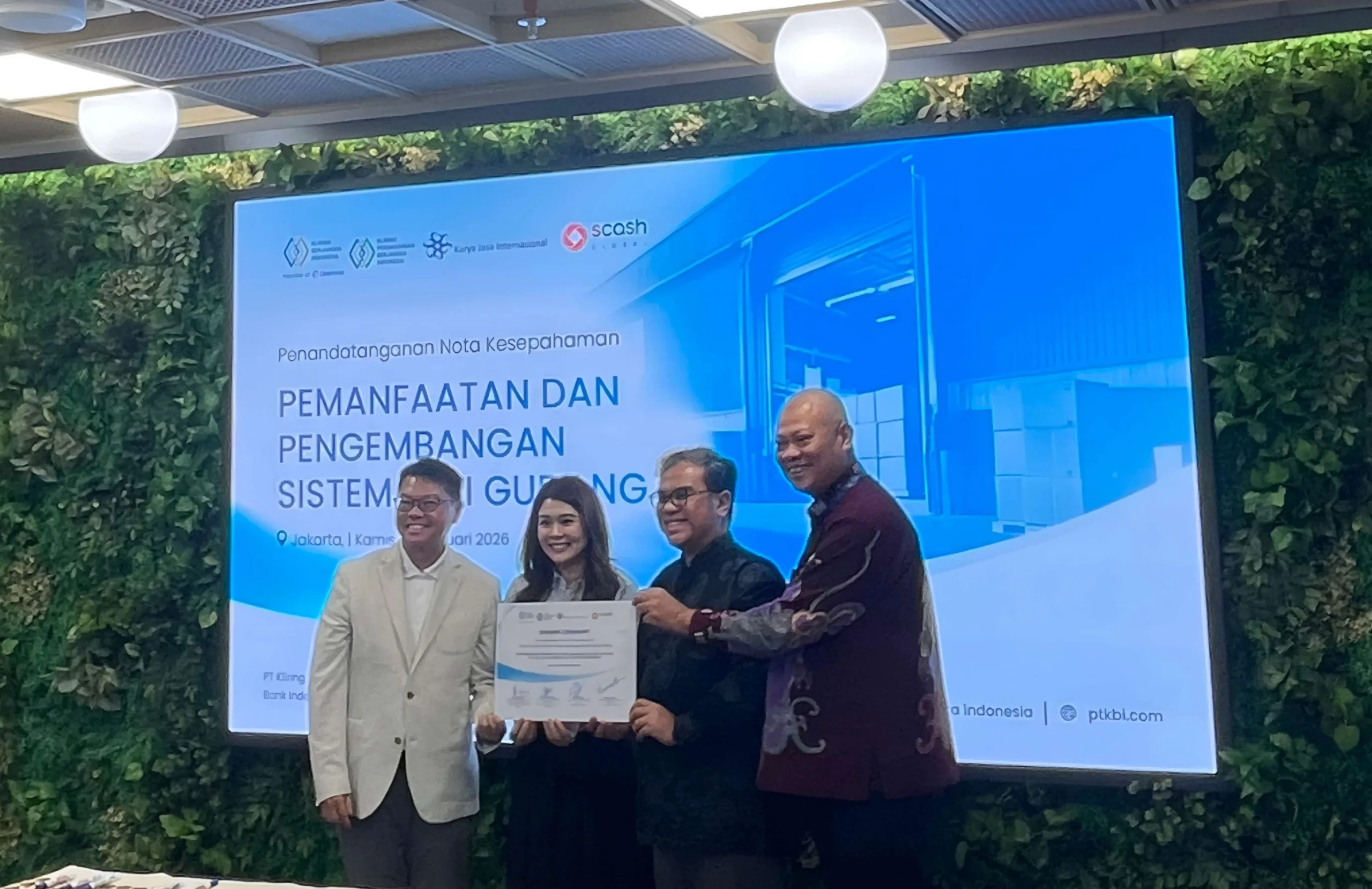 Perusahaan teknologi pengembangan ekosistem New Retail dan SuperApp SCash gelar kegiatan dukung UMKM dan Retail di Jakarta pada Selasa 3 Februari 2026.
