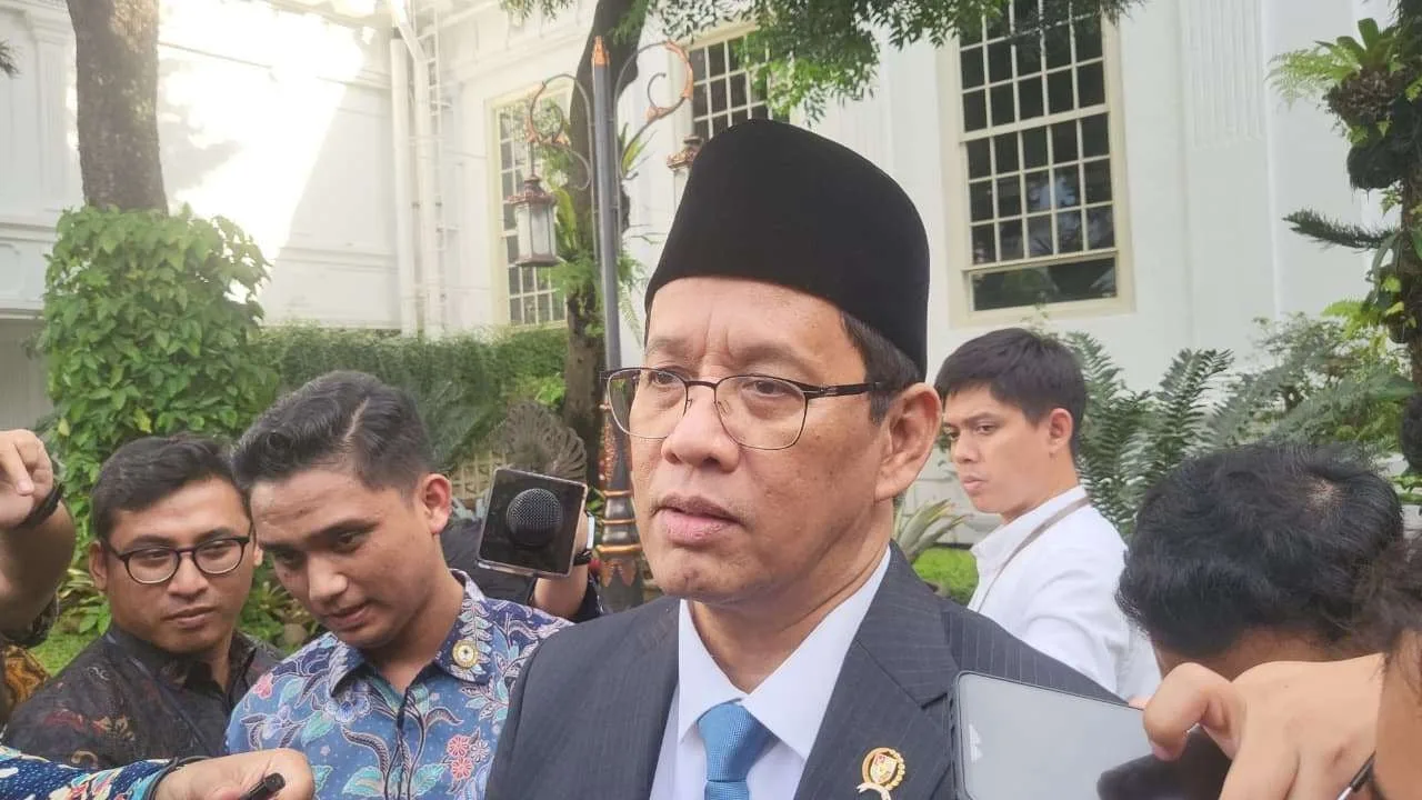 Menteri Keuangan Purbaya Yudhi Sadewa memberikan keterangan kepada wartawan di Istana Kepresidenan, Jakarta, Kamis, 5 Februari 2026.