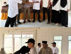 Camat Asam Jujuhan Lantik Empat Anggota Bamus Antar Waktu Nagari Sungai Limau
