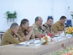 Bupati Asahan, Taufik ZA, Buka Rakorpem Bulan Maret
