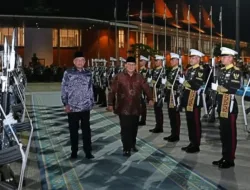 Prabowo Lepas Kepulangan PM Malaysia Anwar Ibrahim Usai Silaturahmi Idulfitri