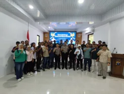 Perkuat Sinergi, Polres Dharmasraya Gelar Halal Bihalal Bersama Awak Media