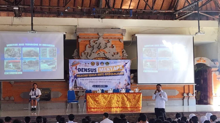 Densus 88 gelar roadshow kebangsaan di 70 sekolah SLTA Bali selama 13–23 April 2026