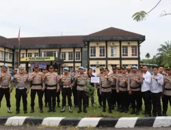 Tingkatkan Kedisiplinan, Bid Propam Polda Sumbar Gelar Gaktibplin di Polres Dharmasraya