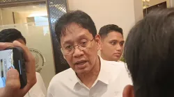 Menteri Keuangan, Purbaya Yudhi Sadewa, usai konferensi pers di Jakarta Senin, 6 April 2026