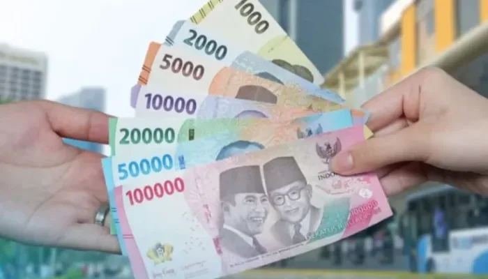 Lembaran uang rupiah bergambar Pahlawan Proklamator.