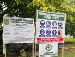 Proyek Pagar DPRD Batam Senilai Rp 2,35 Miliar Mulai Dikerjakan, Material Sudah Tiba di Lokasi