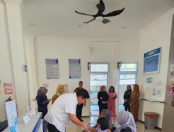 Tinjau Puskesmas Teluk Bintan, Roby Ingin Pastikan Pelayanan Kesehatan Berjalan Maksimal