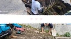 Dua Titik Jalan Amblas, Pemko Sawahlunto Kerahkan Tim PUPR untuk Perbaikan Cepat