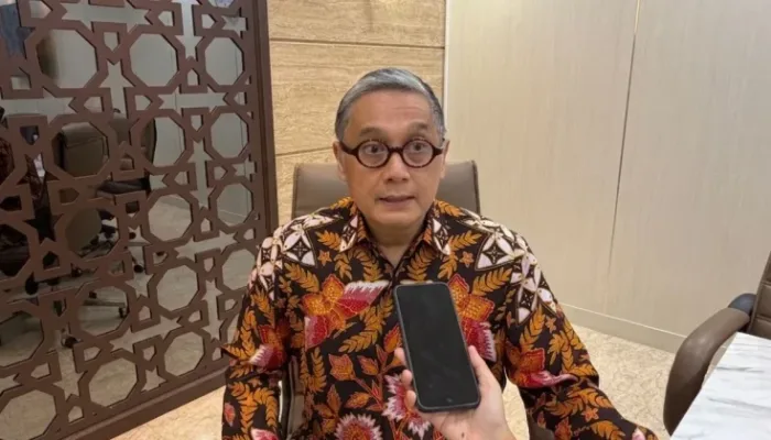 Anggota Komisi VII DPR RI Putra Nababan usai mengikuti Rapat Dengar Pendapat bersama LPP RRI, LPP TVRI, dan LKBN ANTARA di Kompleks Parlemen, Jakarta, Rabu, 13 Mei 2026