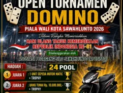 Meriahkan HUT RI ke-81, APESISTO Gelar Turnamen Domino Piala Wali Kota Total Hadiah Rp 30 Juta