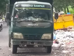 Tanpa Plat Nomor Kendaraan, Truk DLH Asahan Diduga Melanggar Aturan Lalu Lintas
