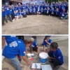 25 Tahun Biru Mengabdi: Demokrat Sawahlunto Goro Massal di Rumah Ibadah Tertua Timbago