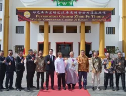 Wagub Nyanyang Resmikan Pusdiklat Guang Ji, Beri Apresiasi Sosial Umat Buddha