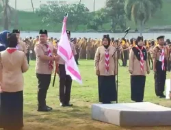 Wawako Lepas Kontingen Pramuka Sawahlunto ke Jamnas 2026 Cibubur