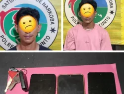 Gagalkan Transaksi Sabu di Talawi, Polres Sawahlunto Tangkap 2 Orang Termasuk Remaja 17 Tahun